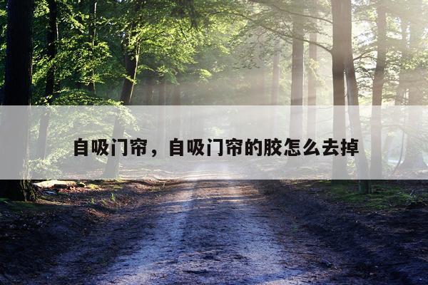 自吸门帘，自吸门帘的胶怎么去掉